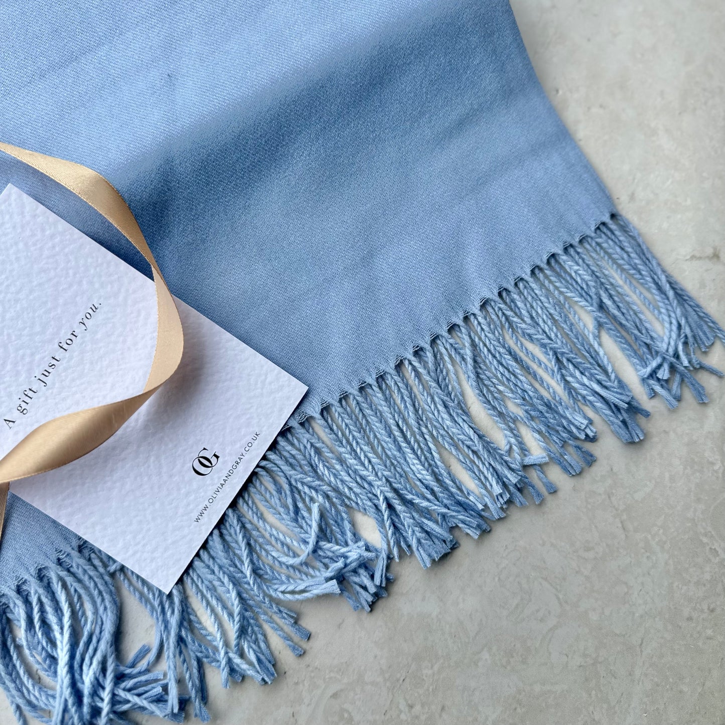 Personalised Lightweight Pashmina Scarf