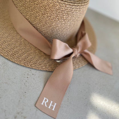 Straw Summer Boater Hat