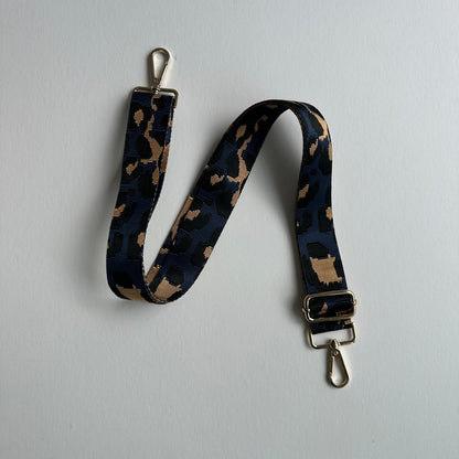 Slim Leopard Print detachable Bag Strap