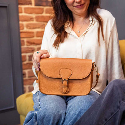 Arielle Leather Crossbody Bag