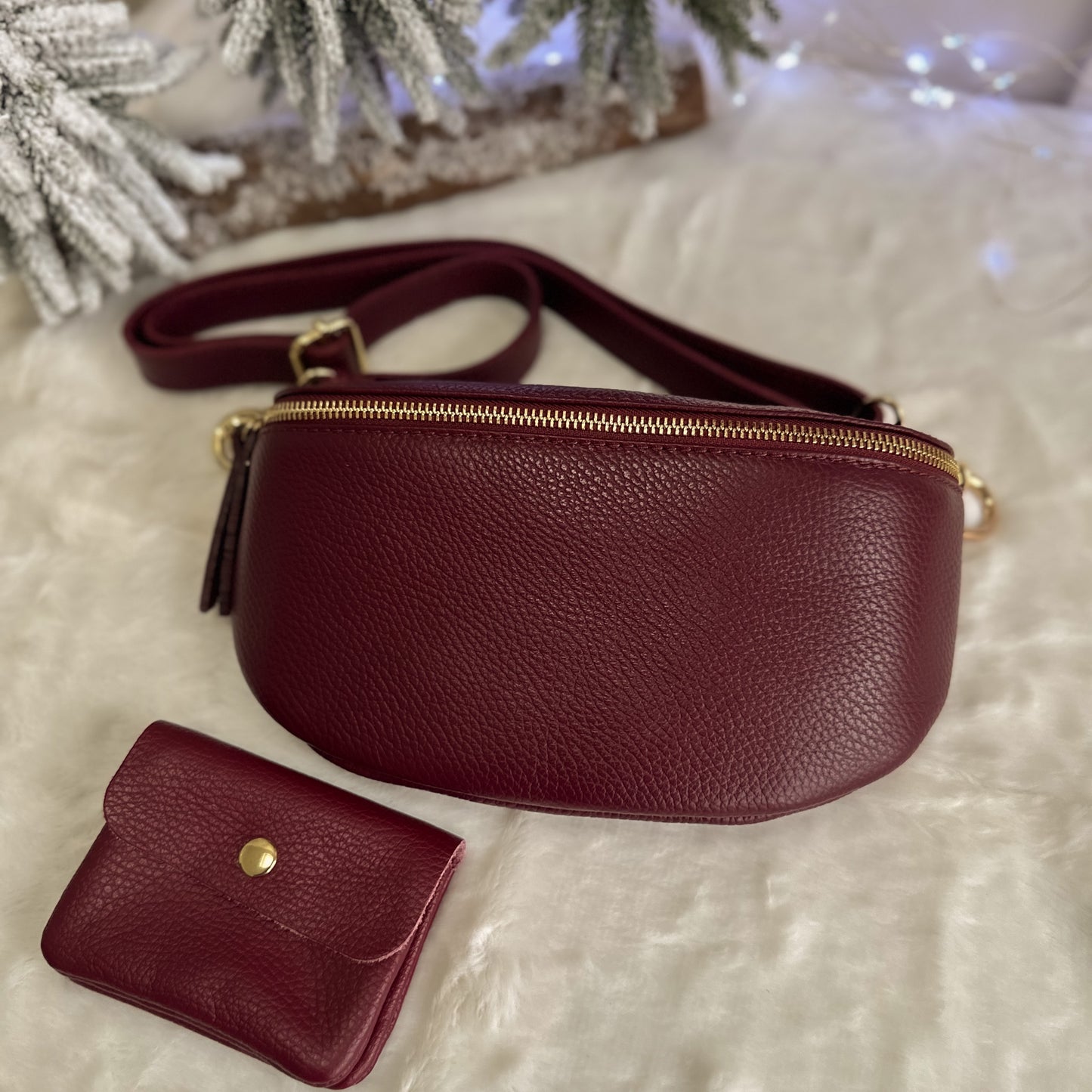 GIFT SET Billie Bag Burgundy