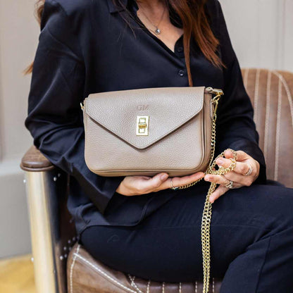 Martine Leather Crossbody Bag