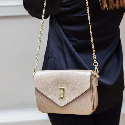 Martine Leather Crossbody Bag