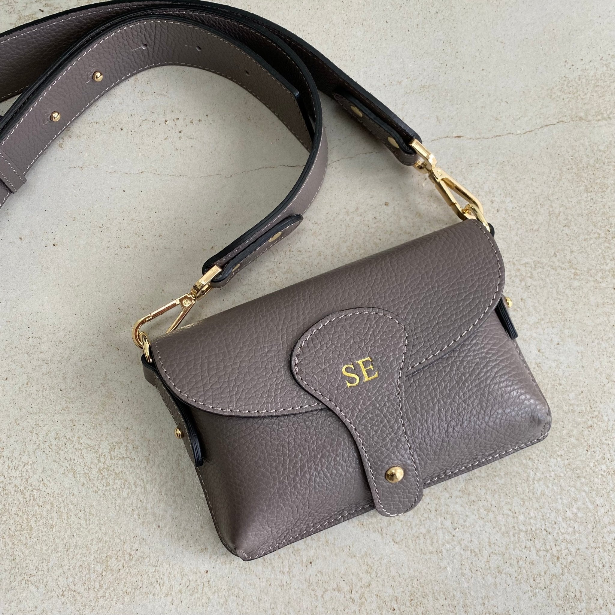 Arabella Leather Mini Crossbody Bag OLIVIA AND GRAY LTD