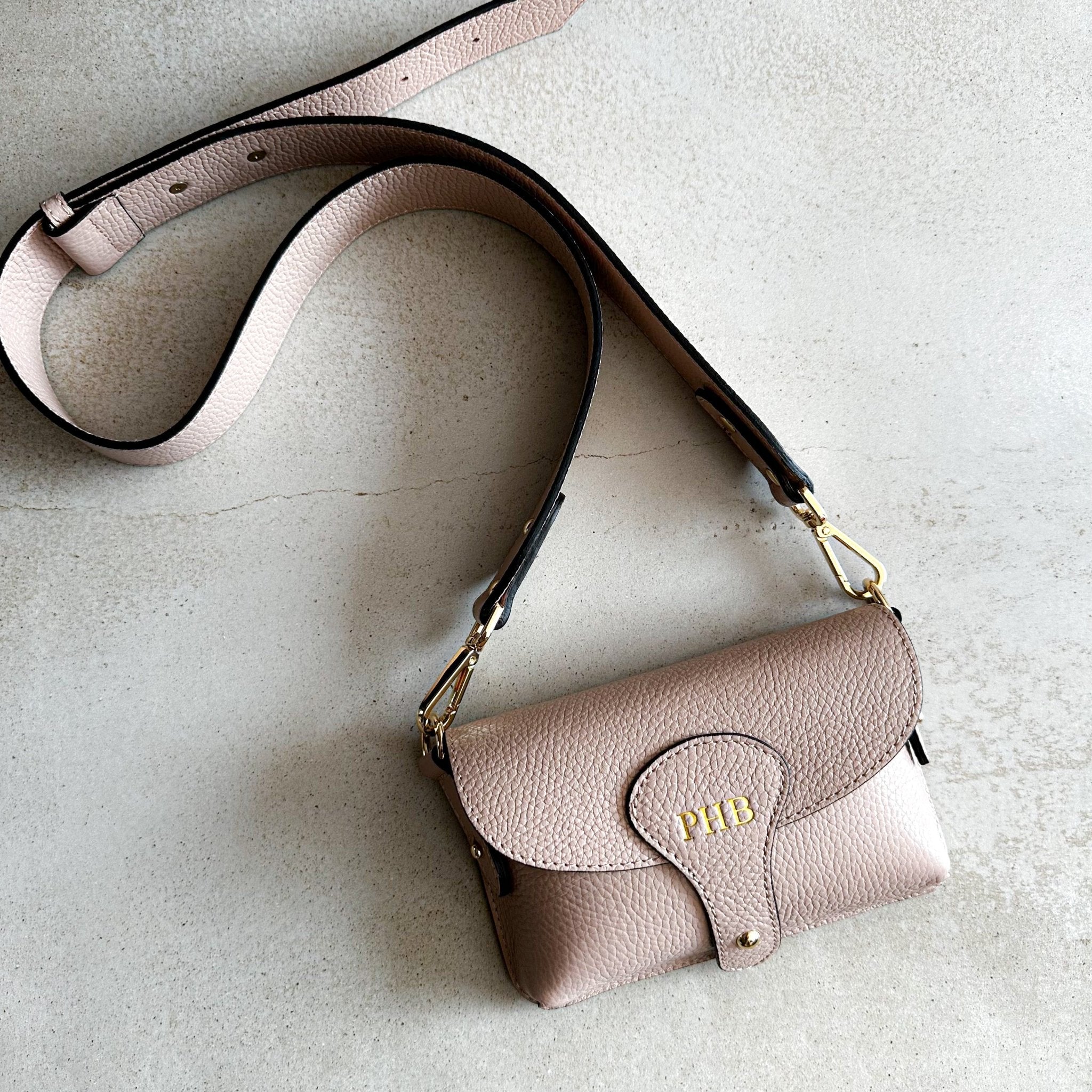 Mini deals leather crossbody